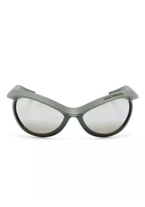 Burberry Eyewear Blinker wraparound-frame sunglasses - Grey