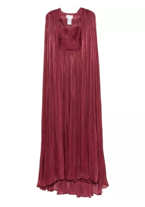 Ana Radu layered plissé gown