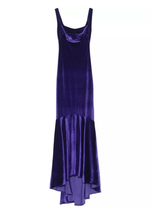 Atu Body Couture velvet mermaid gown - Purple
