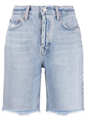 AGOLDE high-rise knee-length jeans - Blue