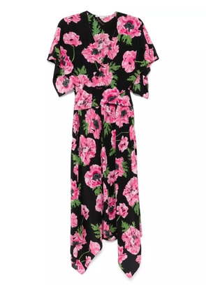 Stella McCartney floral-print midi dress - Pink