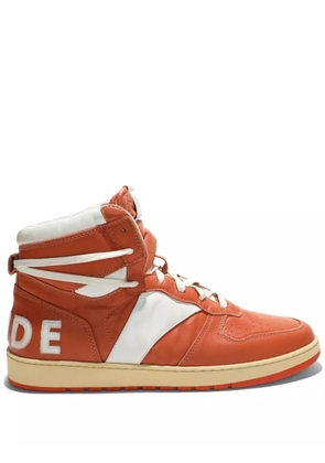 RHUDE Rhecess high-top sneakers - Orange