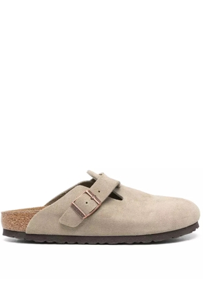 Birkenstock Boston suede sandals - Neutrals