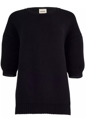 KHAITE The Nere cashmere jumper - Black
