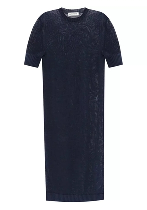 JIL SANDER+ knitted midi dress - Blue