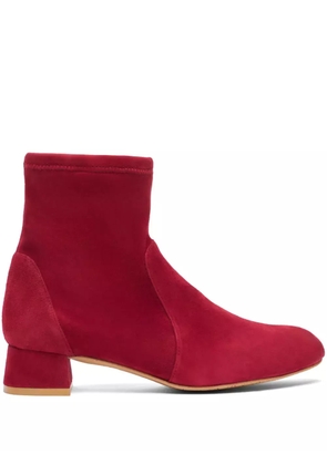 Stuart Weitzman Grace sock boots - Red