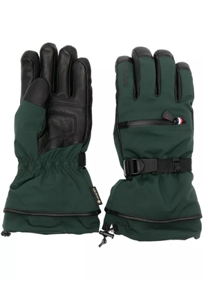 Moncler Grenoble drawstring padded gloves - Green