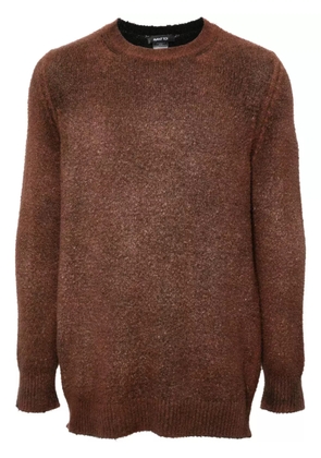 Avant Toi chunky-knit jumper - Brown