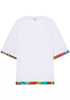 PUCCI Iride-print cotton T-shirt - White
