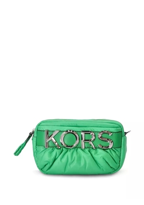 Michael Michael Kors logo-plaque detail crossbody bag - Green
