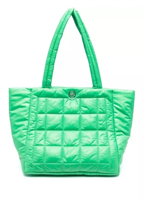 Michael Michael Kors Lilah large quilted tote bag - Green