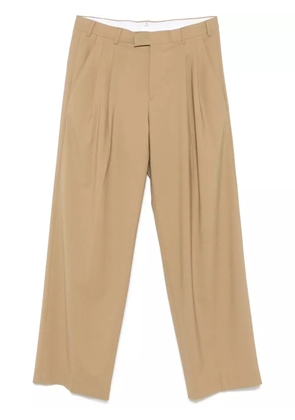 A Paper Kid pleat-detailing trousers - Brown