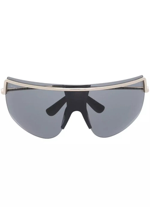 Max Mara Eyewear oversized-frameless tinted sunglasses - Black