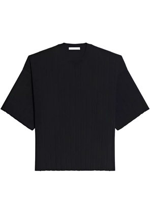 Helmut Lang ribbed T-shirt - Black