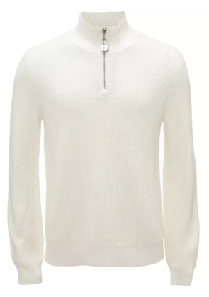 JW Anderson Henley high-neck jumper - White