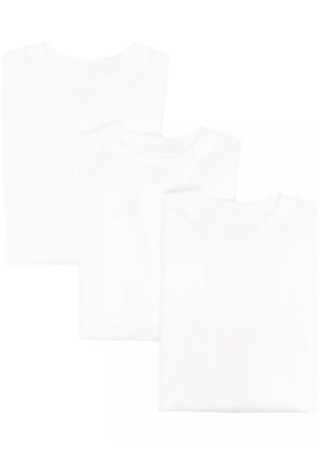 Jil Sander three-pack long-sleeve tops - White
