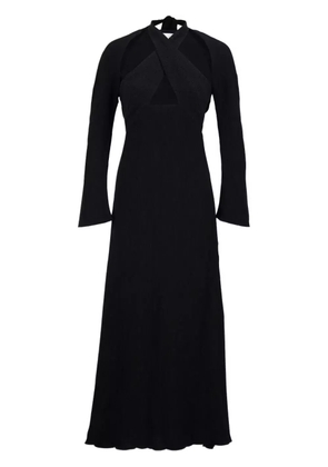 Johanna Ortiz halterneck dress - Black