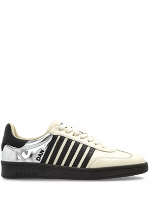 DSQUARED2 panelled leather sneakers - Neutrals