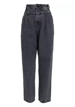 Amapô pleat-detail jeans - Grey