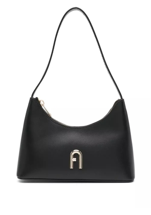Furla Diamond mini leather shoulder bag - Black