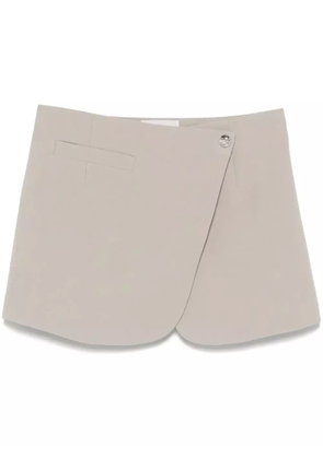 Coperni tailored mini skirt - Neutrals