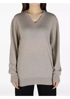 The Row v neck sweatshirt - Neutrals
