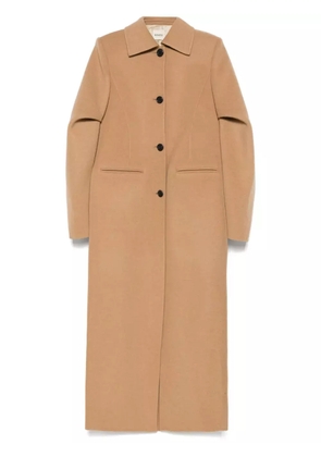 KHAITE Darton coat - Brown