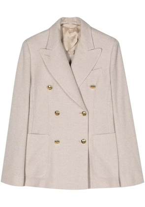 Max Mara Vanadio bouble-breasted blazer - Neutrals