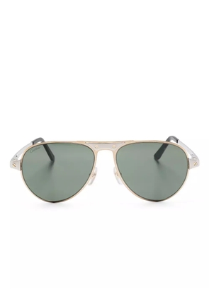 Cartier Eyewear Santos De Cartier sunglasses - Gold