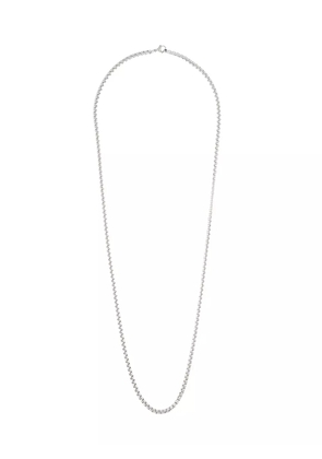Nialaya Jewelry rolo chain lobster claw necklace - Silver