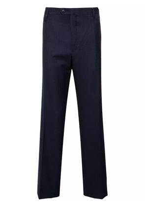 Corneliani Academy virgin wool trousers - Blue