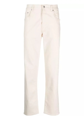 Department 5 logo-appliqué high-rise jeans - Neutrals