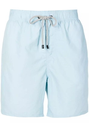 Amir Slama elasticated-drawstring swim shorts - Blue