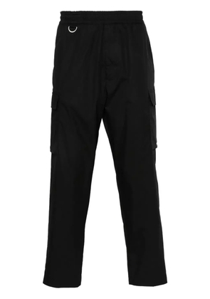 Low Brand tapered cropped trousers - Black