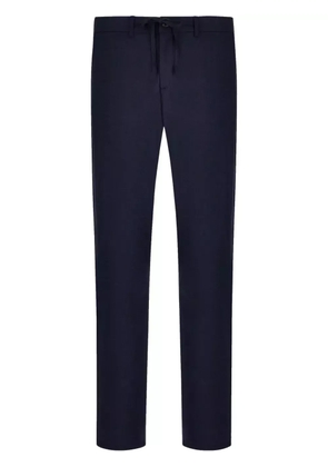 Canali drawstring chinos - Blue