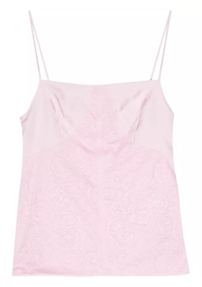 Jil Sander floral-lace camisole - Pink