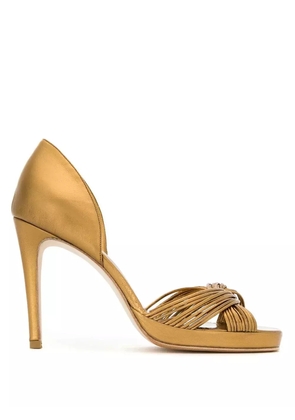 Sarah Chofakian leather sandals - Gold