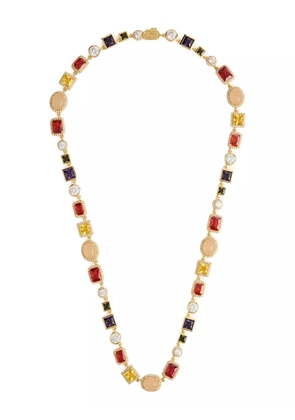 CRAFT gemstone gold necklace