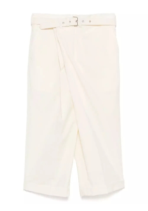 Comme Des Garçons wide leg trousers - Neutrals