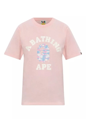 A BATHING APE® Ape Head T-shirt - Pink