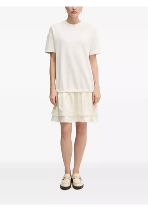 Joop! short-sleeve layered midi dress - White