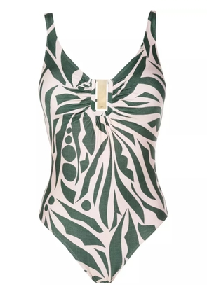 Lygia & Nanny Mirassol abstract-print one-piece - Green