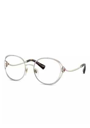 Bvlgari crystal-embellished glasses - Gold