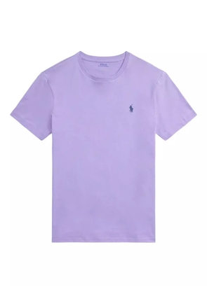 Polo Ralph Lauren embroidered-logo T-shirt - Purple