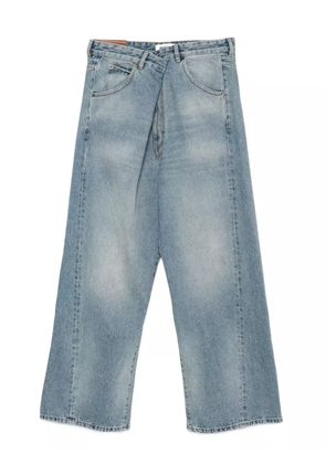 DARKPARK cross-waist jeans - Blue