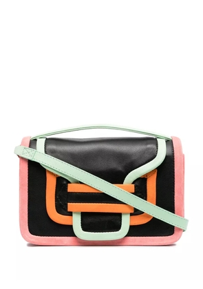 Pierre Hardy Alpha contrast-trim crossbody bag - Black