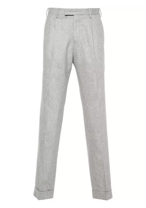 PT Torino mid-rise tapered trousers - Grey