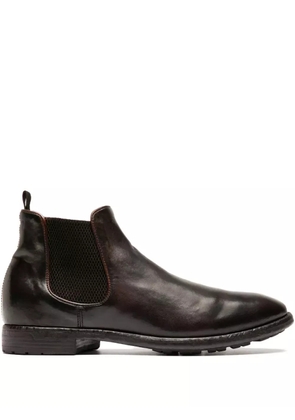 Officine Creative Prince leather Chelsea boots - Brown