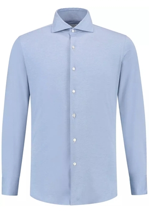 Finamore 1925 Napoli cutaway-collar shirt - Blue