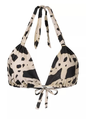 Lenny Niemeyer Elos knot-detailing bikini top - Neutrals